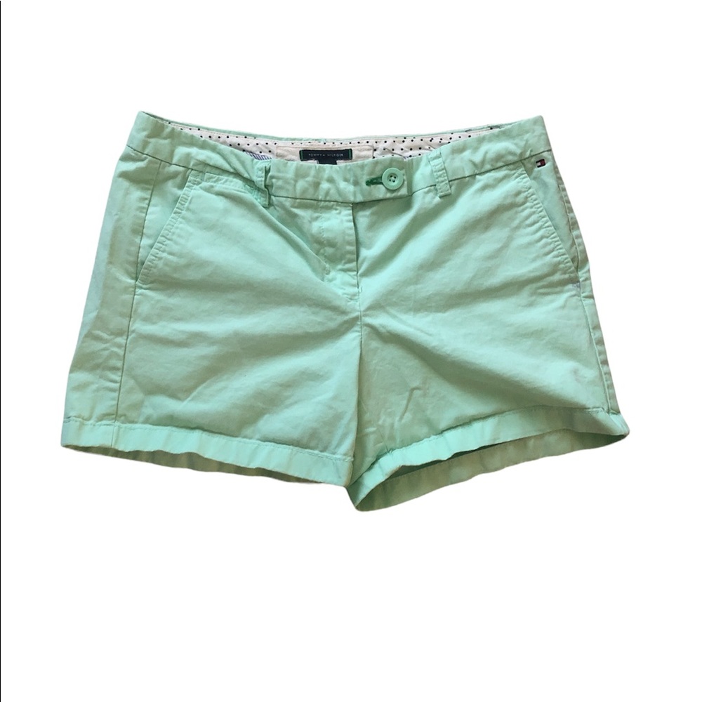 Mint Green Tommy Hilfger Chino Shorts